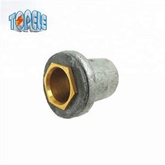 Ledningsgjenger flensekobling med blyskive og messingbøssing