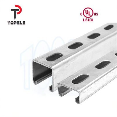 Varmgalvanisert 41X41X2,5 mm Vanlig/spaltet stagkanal Unistrutkanal